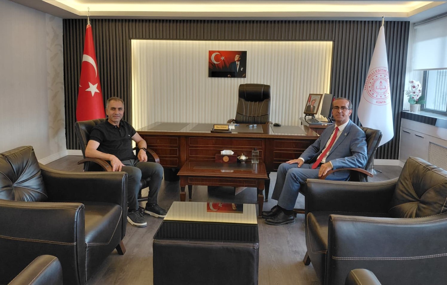 Dekanımızdan Ereğli İlçe Millî Eğitim Müdürü’ne Ziyaret