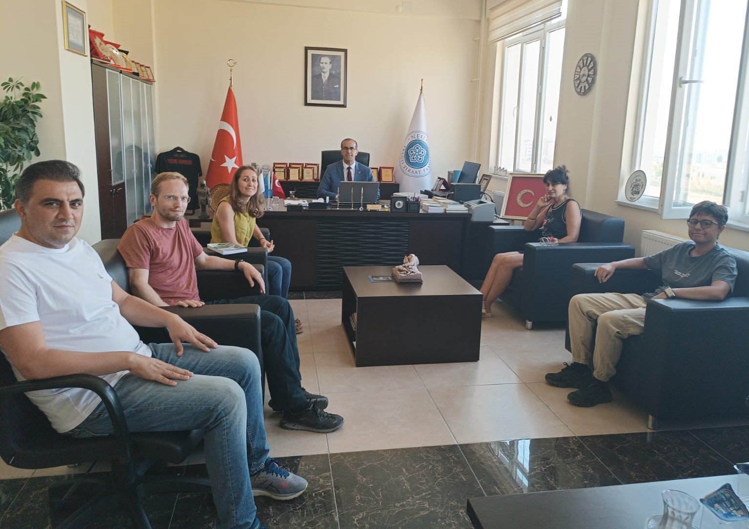 RWTH Aachen University Öğretim Üyesi Doç. Dr. Demet Çekin Rip’ten Dekanımıza Ziyaret
