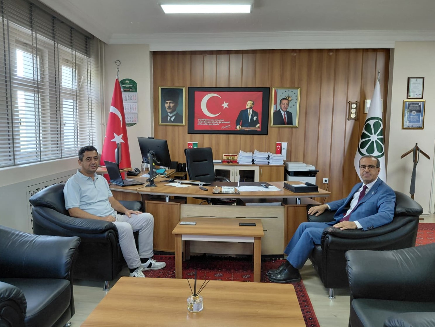 Dekanımızdan Ereğli Bahri Dağdaş Şeker Fabrikası Müdürü’ne Ziyaret