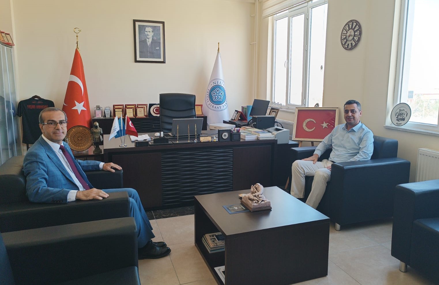 Ereğli Bahri Dağdaş Şeker Fabrikası Müdürü’nden Dekanımıza İade-i Ziyaret