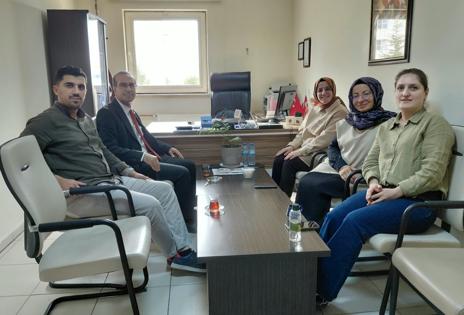 Dekanımızdan Konya Ereğli Kız Öğrenci Yurdu Müdürü Ayşe Arabacı’ya Ziyaret