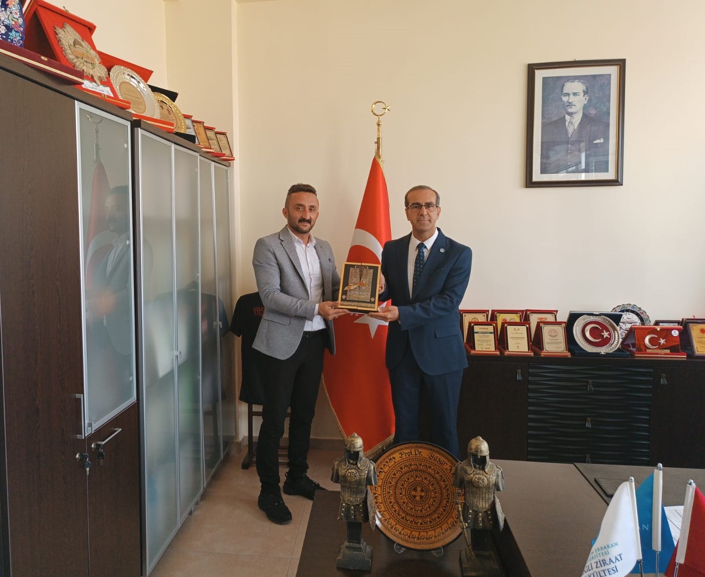 TÜGVA Ereğli İlçe Temsilcisinden Dekanımıza Ziyaret