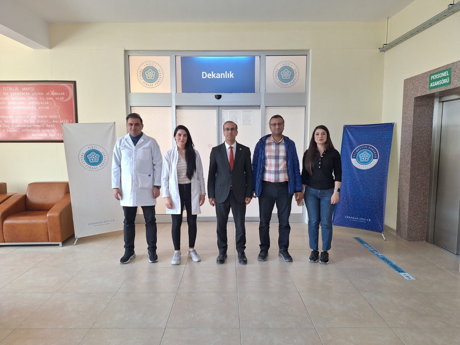 Mardin Artuklu Üniversitesi Kızıltepe Tarım Bilimleri ve Teknolojileri Fakültesi Öğretim Elemanlarından Dekanımıza Ziyaret