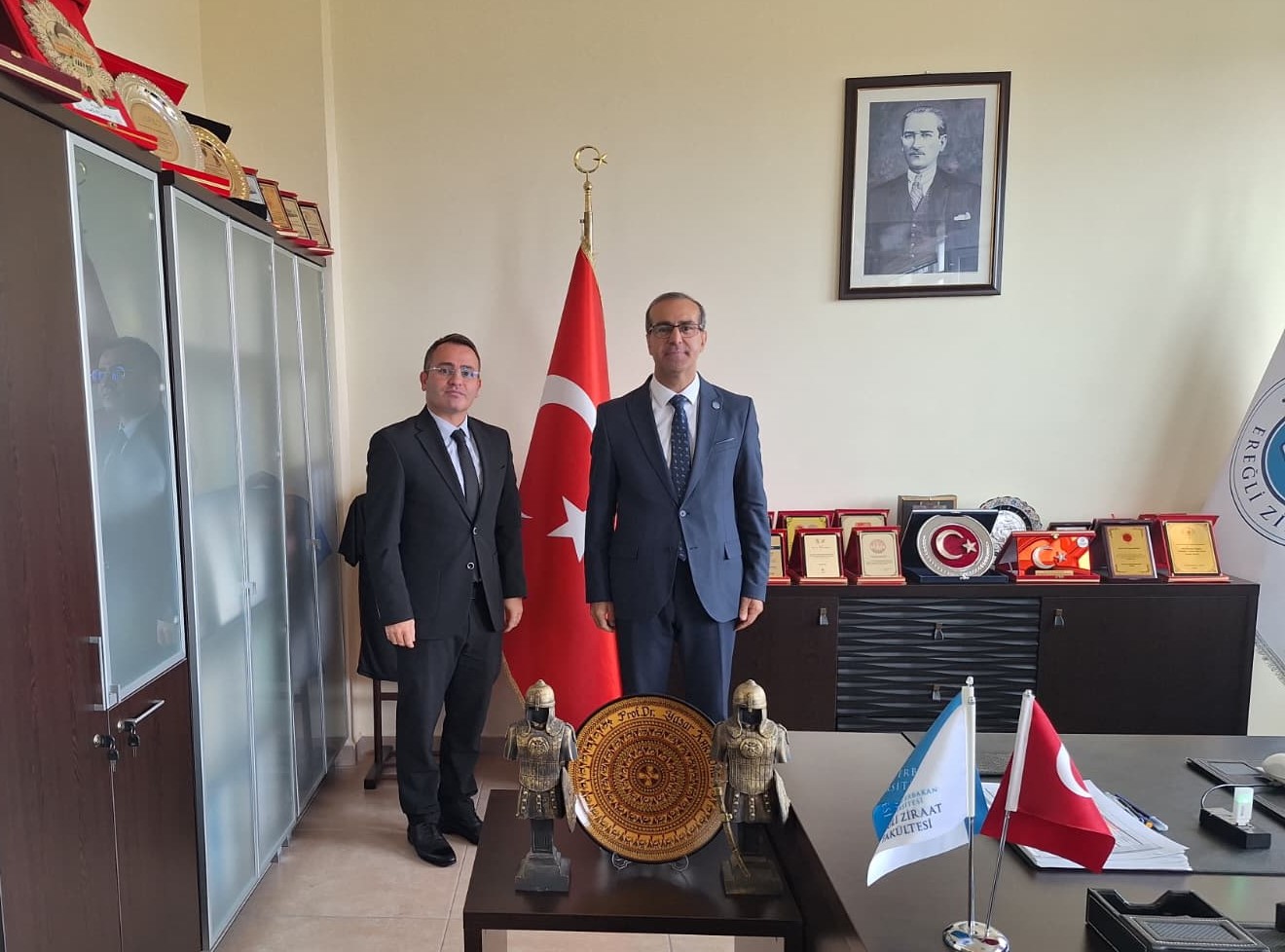 TKDK Konya İl Koordinatörü Dr. İbrahim Hakan Karabulut’tan Dekanımıza Ziyaret