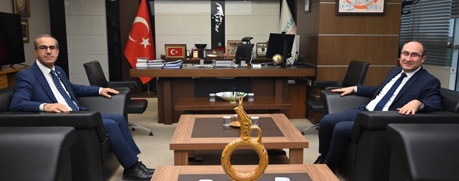 Dekanımızdan Konya Mevlana Kalkınma Ajansı (MEVKA) Genel Sekreteri’ne Ziyaret