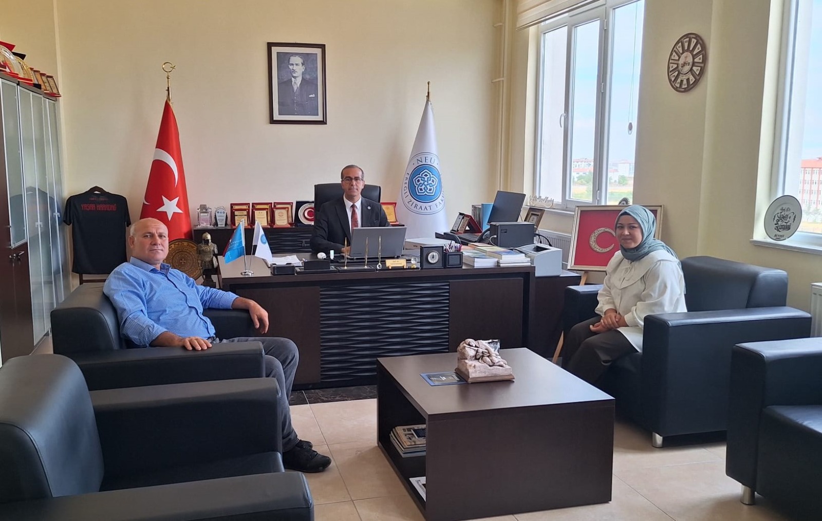Karaman Kılbasan Köyü Üreticimiz ve Fakültemiz Mezunundan Dekanımıza Ziyaret