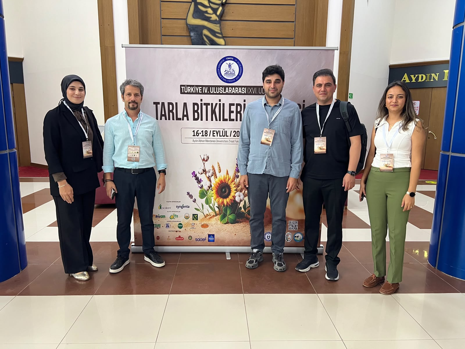 Tarla Bitkileri Bölümümüz IV. Uluslararası (XVI. Ulusal) Tarla Bitkileri Kongresi’ne Katıldı