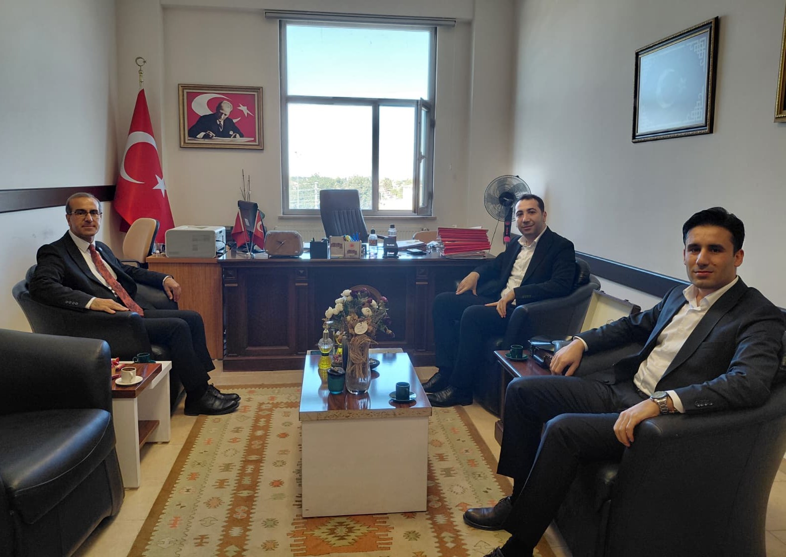 Dekanımızdan Ereğli Cumhuriyet Savcılarına Ziyaret
