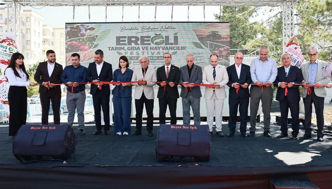 Dekanımız Konya Ereğli Tarım, Gıda ve Hayvancılık Festivali Açılış Törenine Katıldı