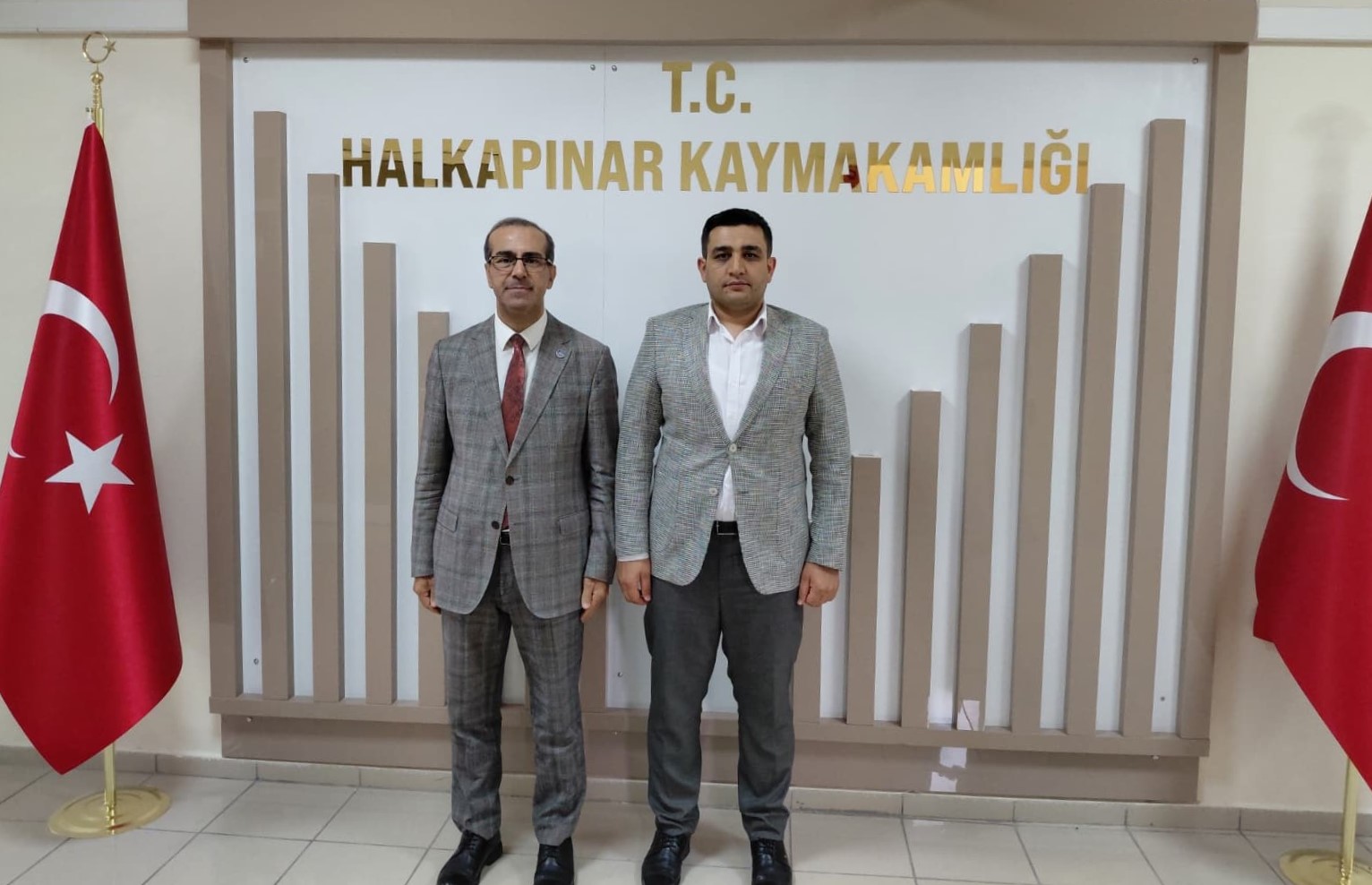 Dekanımızdan Halkapınar Kaymakamlığı’na Ziyaret