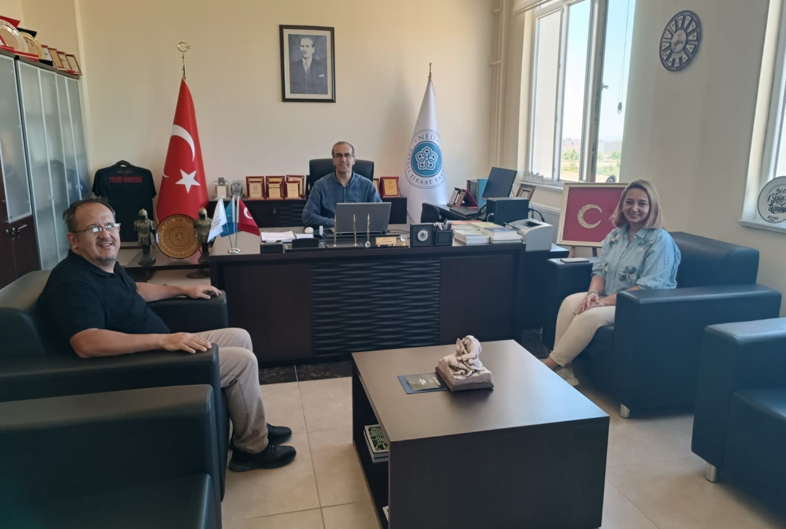 Veteriner Fakültesi Dekanından Fakültemiz Dekanına Ziyaret