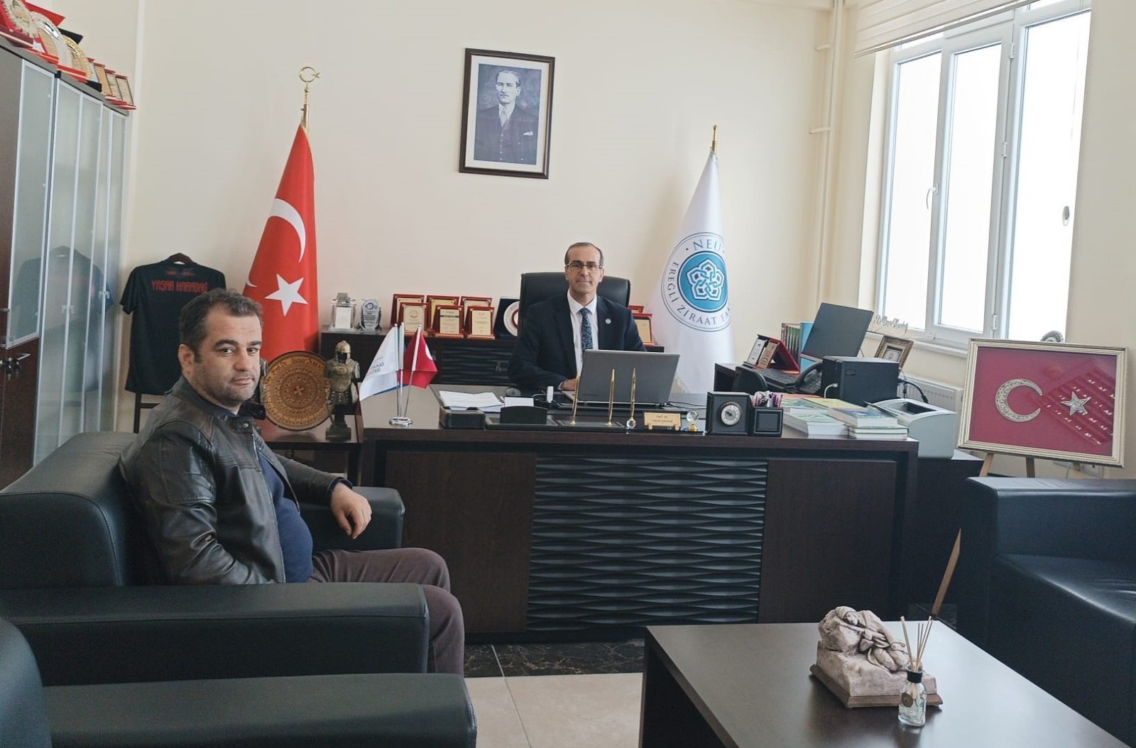 Adana Biyolojik Mücadele Araştırma Enstitüsü Müdürü’nden Dekanımıza Ziyaret