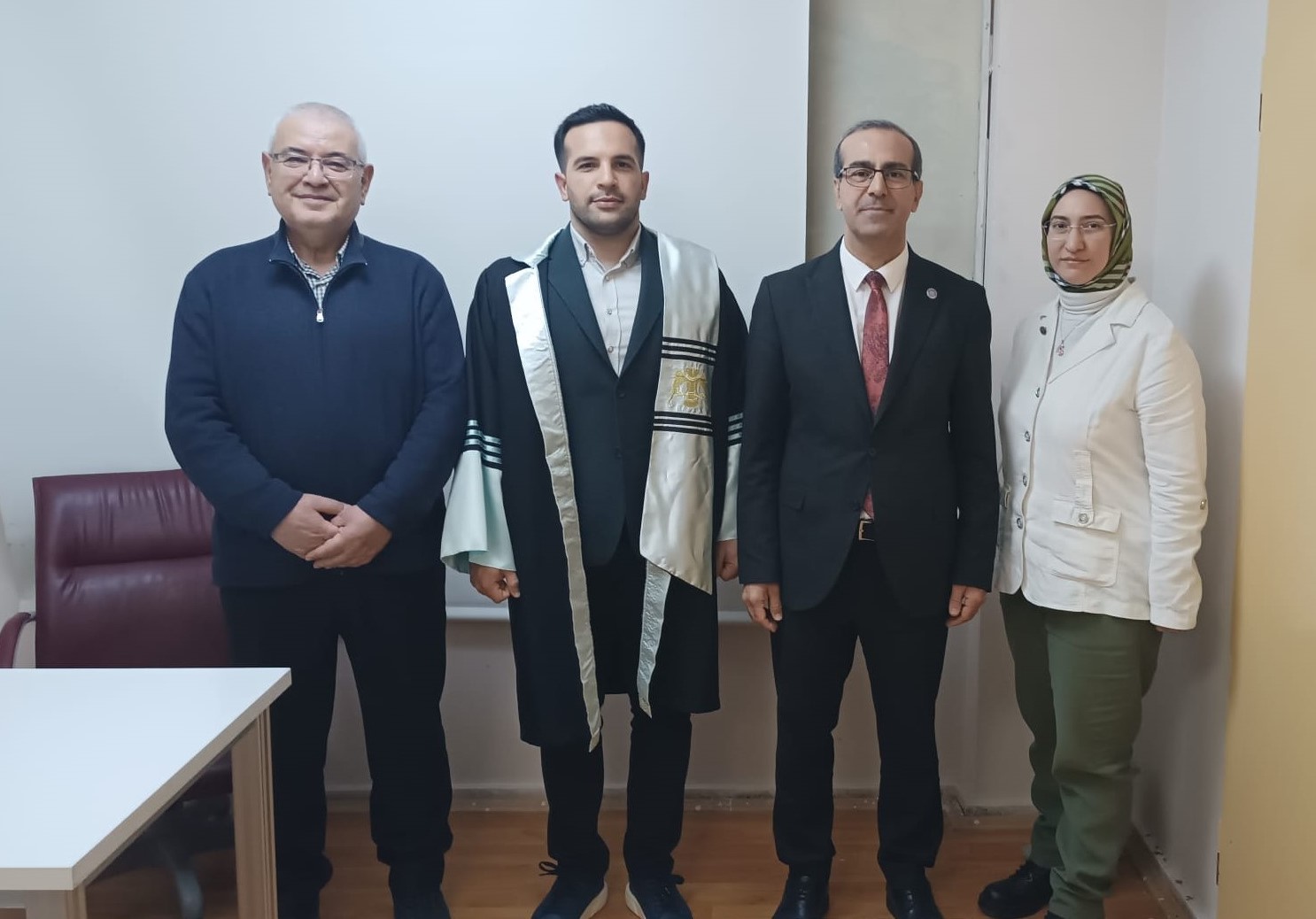 Selçuk Üniversitesi Fen Bilimleri Enstitüsü Yüksek Lisans Tez Jürisine Katıldık