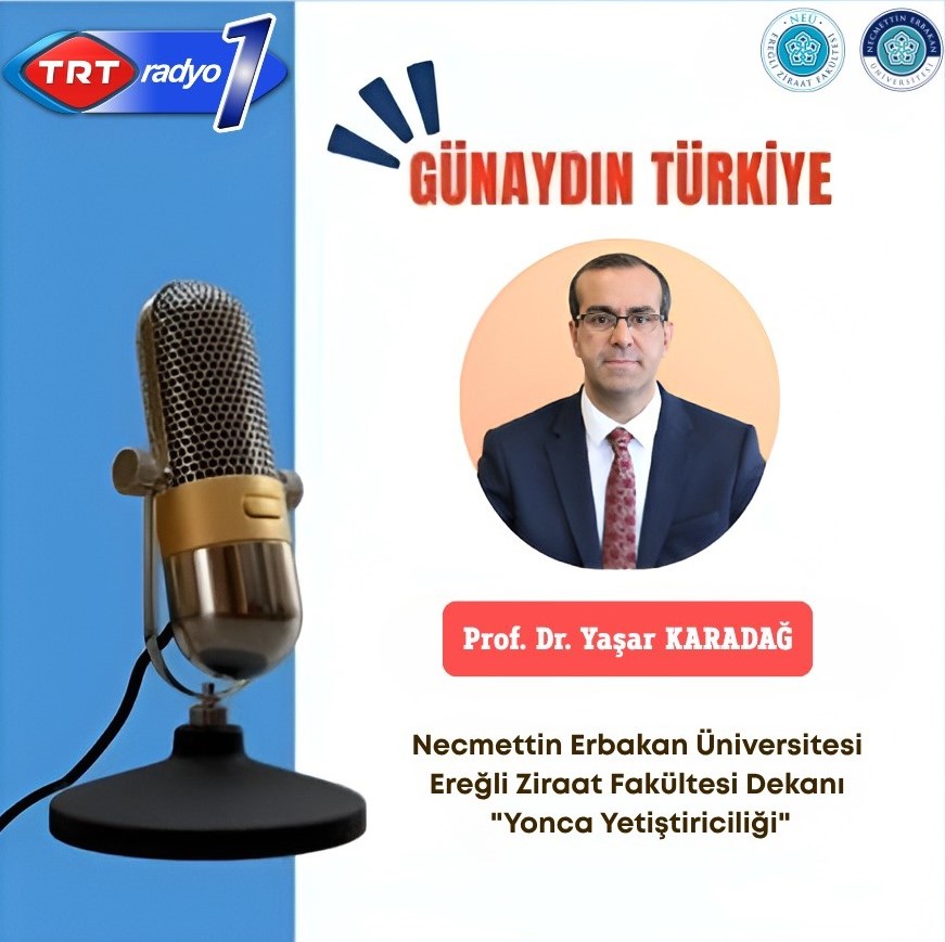 Dekanımız TRT Radyo 1 Günaydın Türkiye Canlı Yayın Programına Katıldı