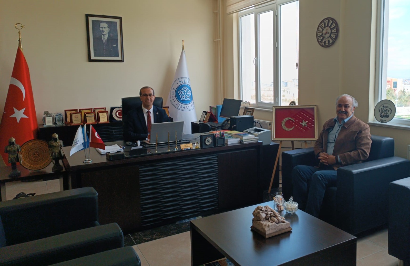 Tarım Gazetesi, Tarım Pusulası, Köy TV ve Toprağın Hekimleri Program Yapımcısı’ndan Dekanımıza Ziyaret