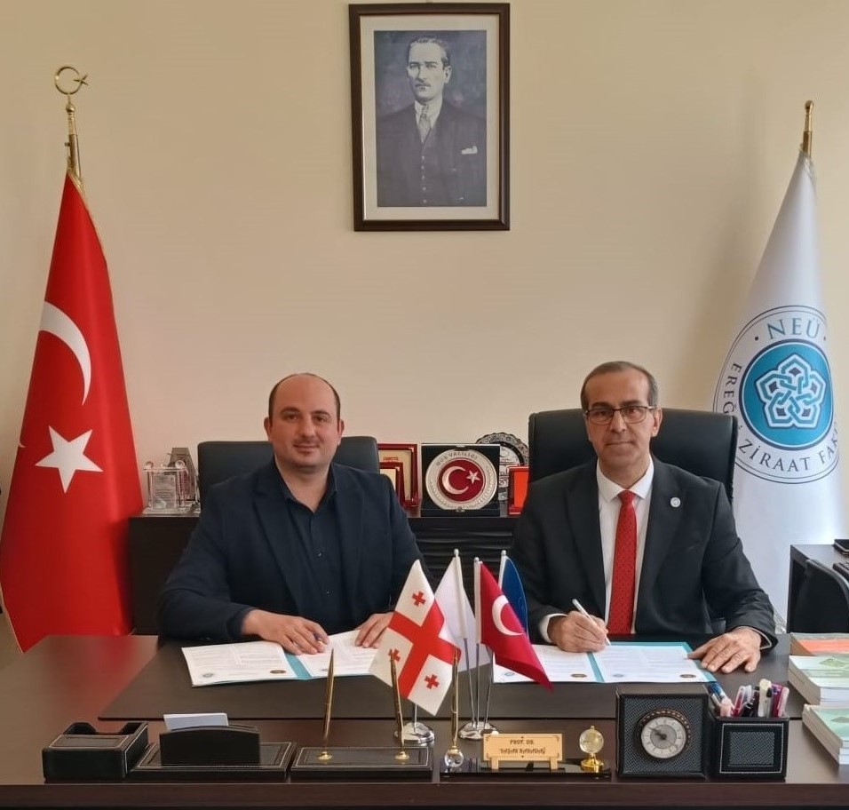 Necmettin Erbakan Üniversitesi Ereğli Ziraat Fakültesi ile Iakob Gogebashvili Telavi State Universitesi Ziraat, Doğa Bilimleri ve Teknolojileri Fakültesi arasında İşbirliği Protokolü İmzalandı