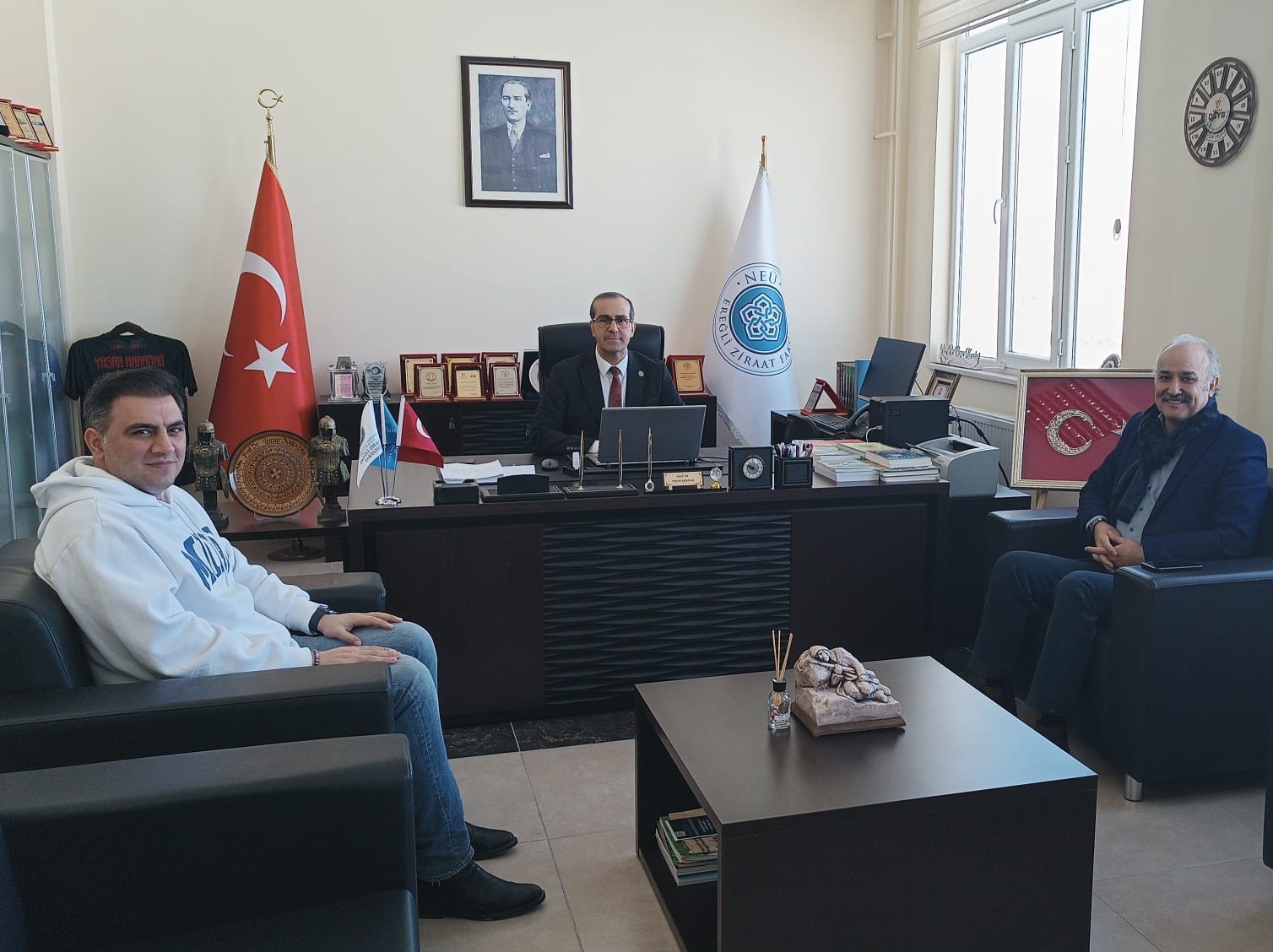 Tarım Gazetesi, Köy TV, Tarım Pusulası ve Toprağın Hekimleri Program Yapımcısı’ndan Dekanımıza Ziyaret