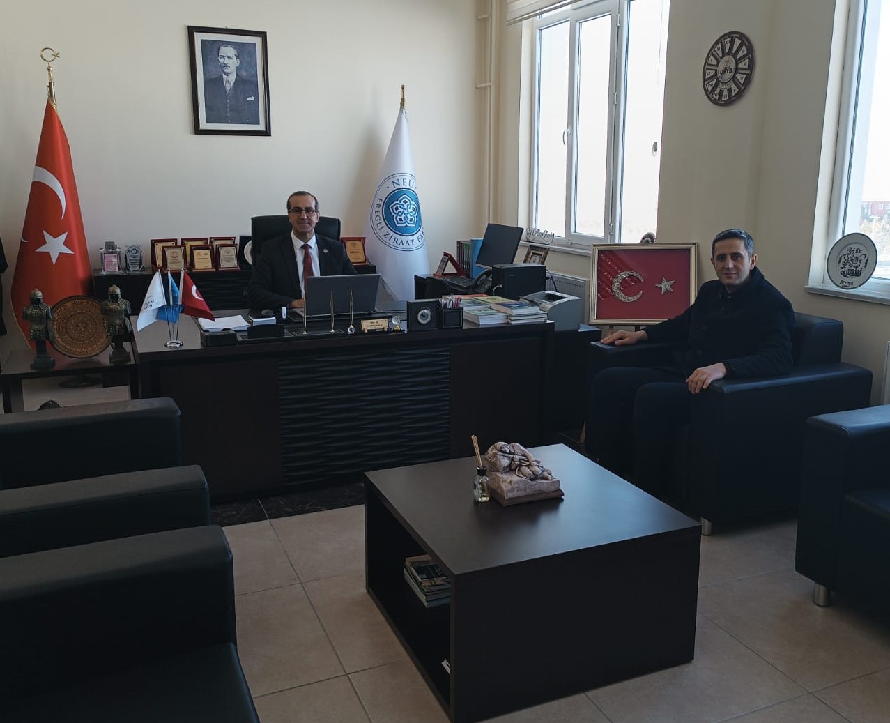 Toprak Mahsulleri Ofisi Ereğli Ajans Amiri’nden Dekanımıza Ziyaret