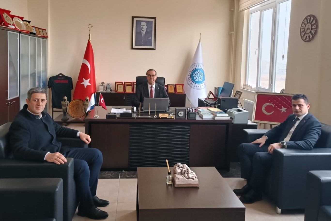 Toprak Mahsulleri Ofisi (TMO) Aksaray Baş Müdürü’nden Dekanımıza Ziyaret