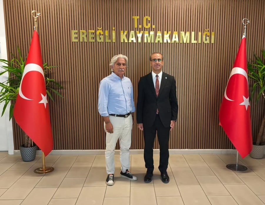 Necmettin Erbakan Üniversitesi Ereğli Ziraat Fakültesi Dekanı, Kaymakamımız Sayın Fatih Genel’e Hayırlı Olsun Ziyaretinde Bulundu