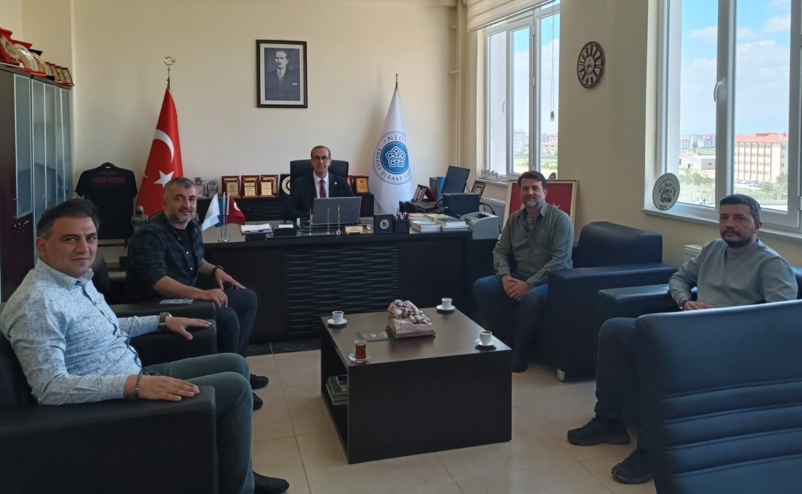 Ankara Tarla Bitkileri Merkez Araştırma Enstitüsü Müdürlüğü’nden Dekanımıza Ziyaret