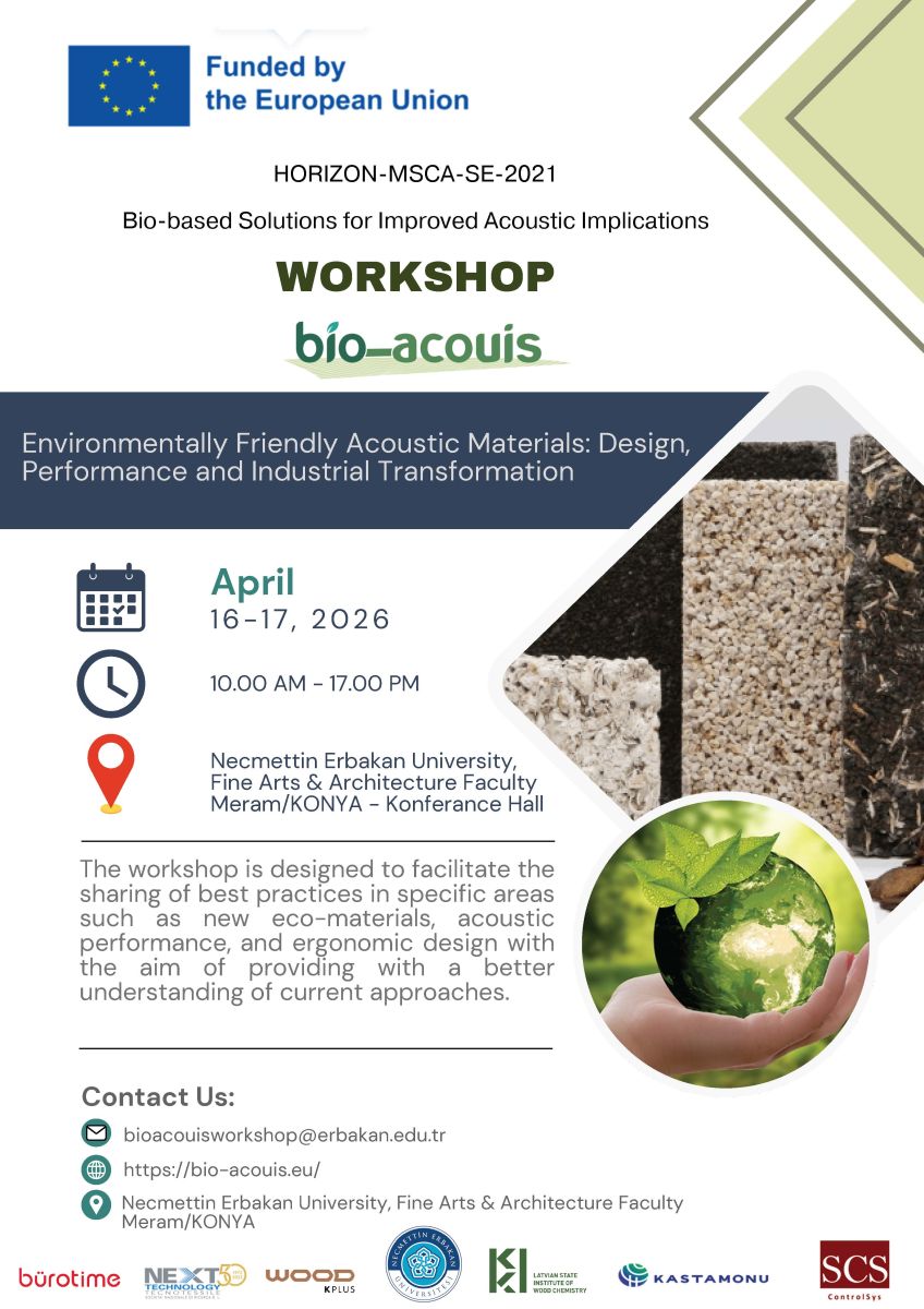 Environmentally Friendly Acoustic Materials: Design, Performance and Industrial Transformation Çalıştayı