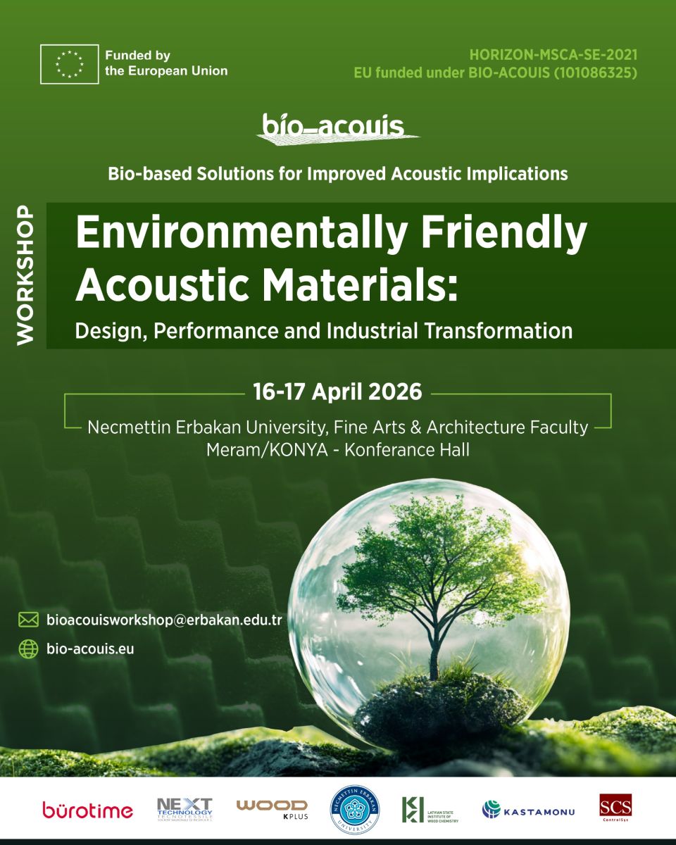 Environmentally Friendly Acoustic Materials: Design, Performance and Industrial Transformation Çalıştayı