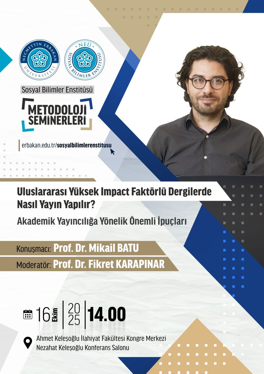 Uluslararası Yüksek Impact Faktörlü Dergilerde Nasıl Yayın Yapılır?