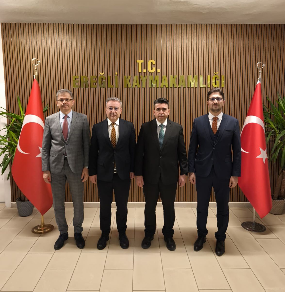 NEÜ Genel Sekreterliği’nden Ereğli Kaymakamlığı’na Ziyaret