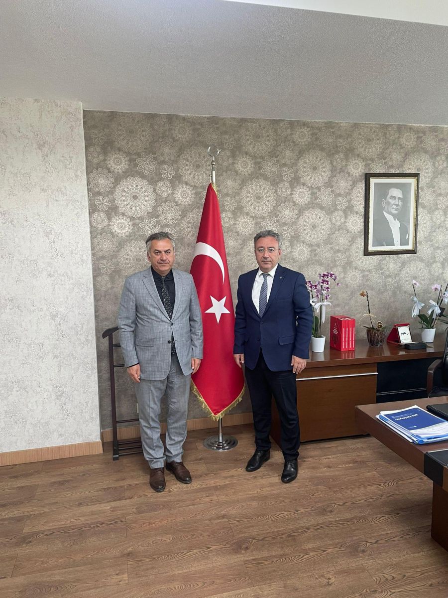 Konya İl Milli Eğitim Müdürü Murat YİĞİT' ten Genel Sekreterliğimiz Dr. Rahim ÇİMEN' e iadeiziyaret.