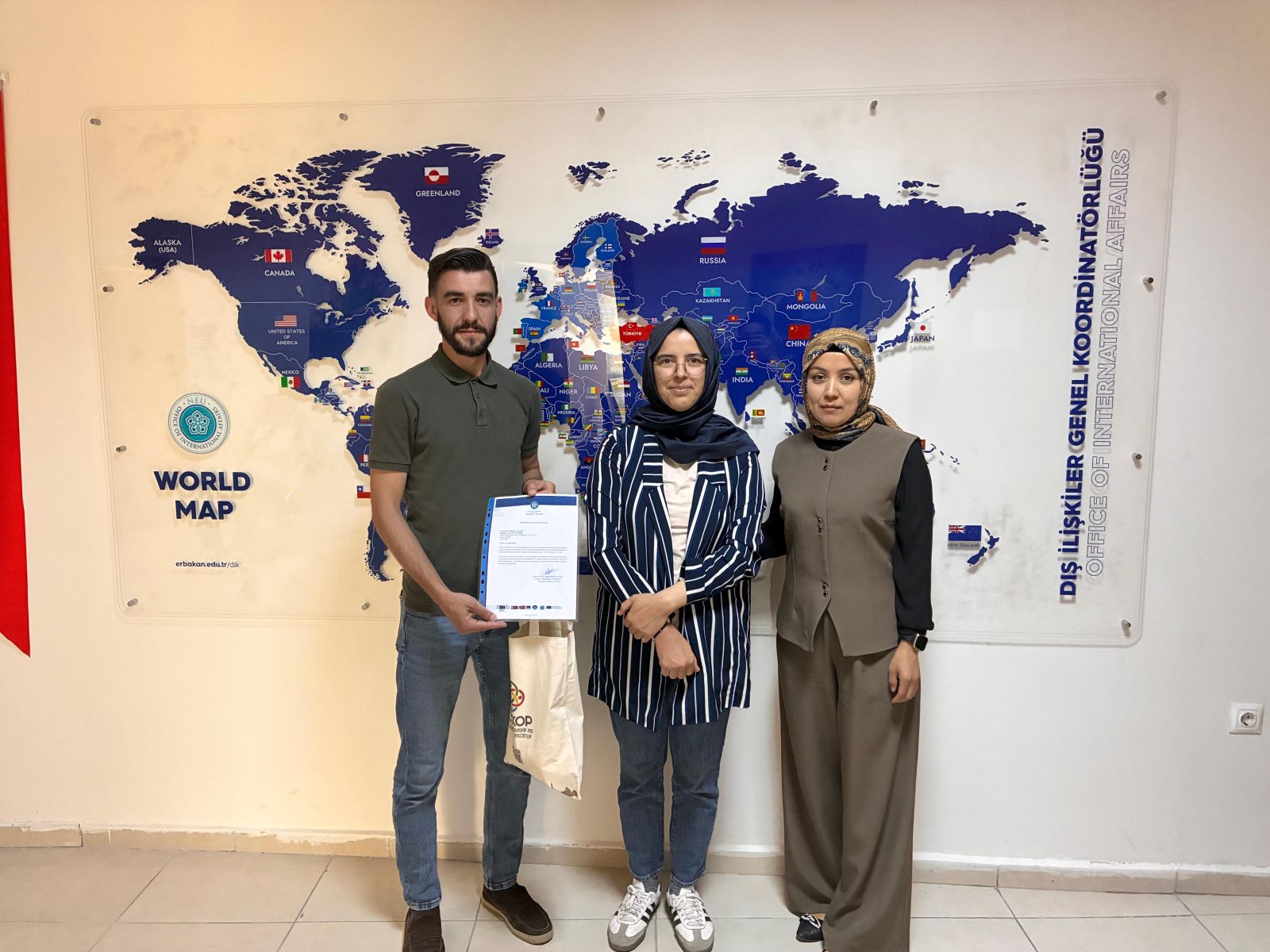 Uluslararası Saraybosna Üniversitesi Genel Sekreter Yardımcısı Nihad Ibrišević NEÜ'de Eğitim Alma Hareketliliği Gerçekleştirdi