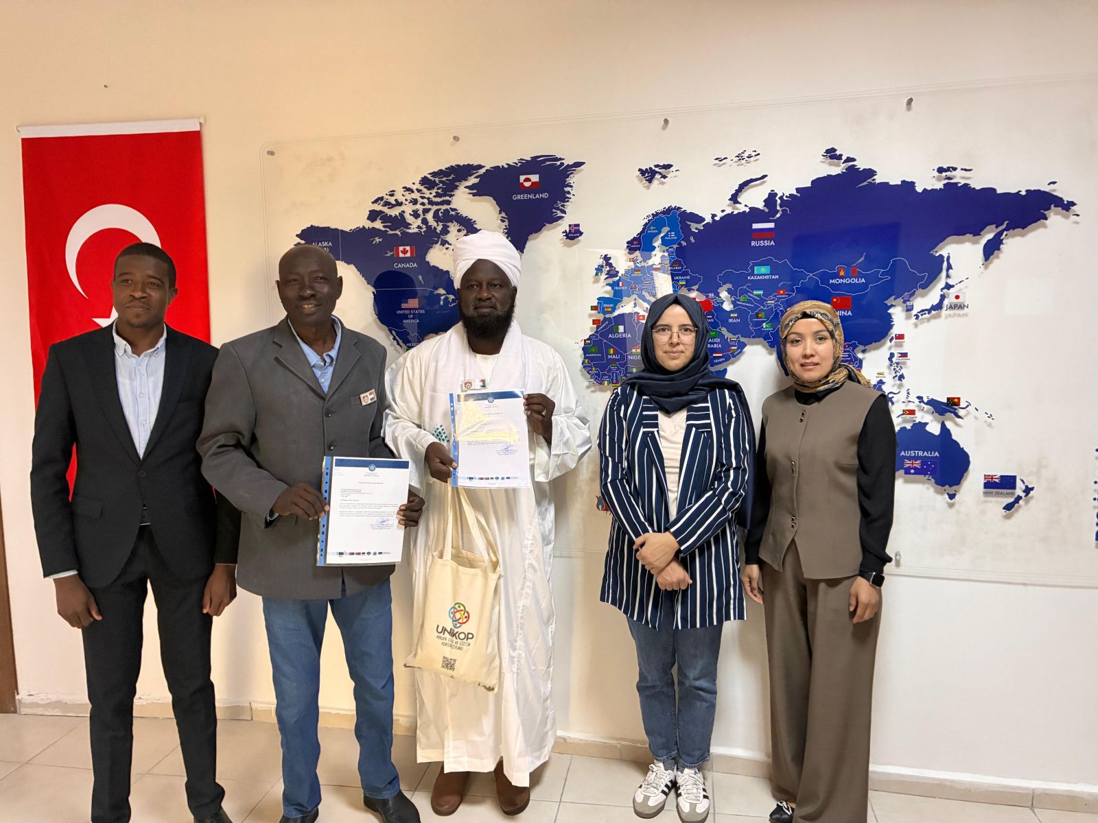 Erasmus+ KA171 Kapsamında Sudanlı Akademisyenler NEÜ'de Ders Verme Hareketliliği Gerçekleştirdi