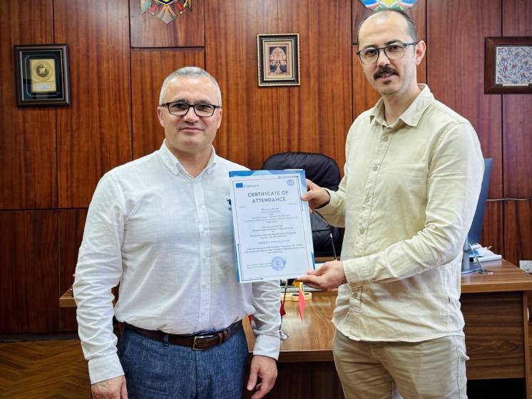 NEÜ Öğretim Üyesi Doç. Dr. Hasan Hüseyin Bilgiç, Erasmus+ KA171 Ders Verme Hareketliliğini Tamamladı