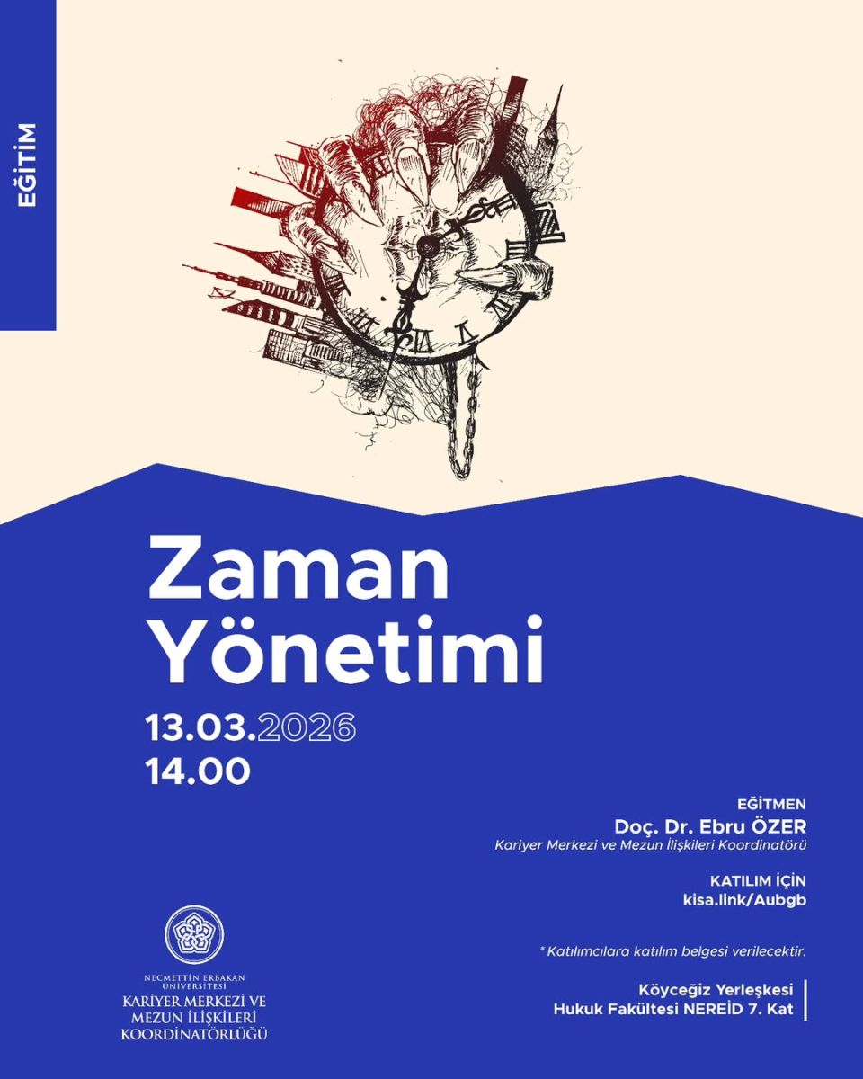 Kariyer 2.0  Zaman Yönetimi Eğitimi