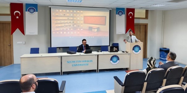 "(Quality Management System Training)" was given at the Faculty of Tourism.