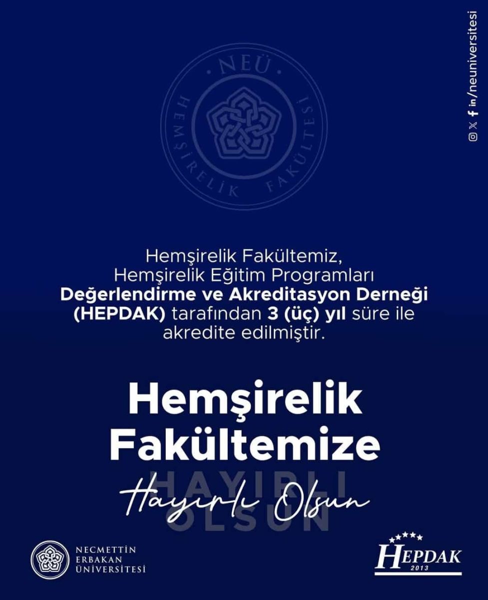 Accreditation Success of Our University's Faculty of Nursing