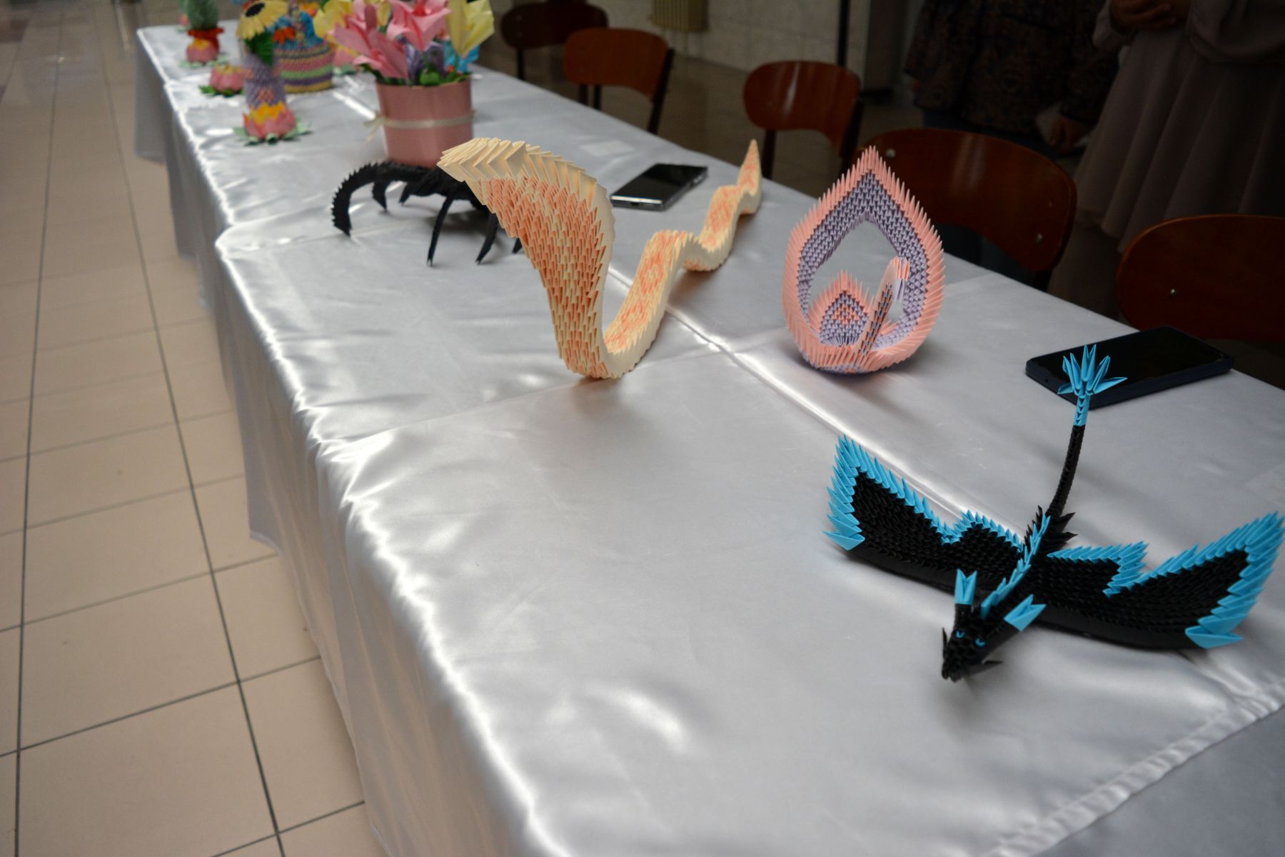 Necmettin Erbakan Üniversitesi Ahmet Keleşoğlu Eğitim Fakültesi Matematik Eğitimi Anabilim Dalı tarafından düzenlenen Origami Sergisi