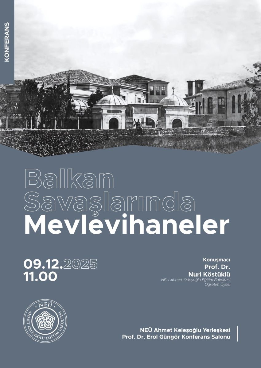 Fakültemizde "Balkan Savaşlarında Mevlevihaneler" konulu konferans Prof.Dr.Erol Güngör konferans salonunda gerçekleşmiştir.