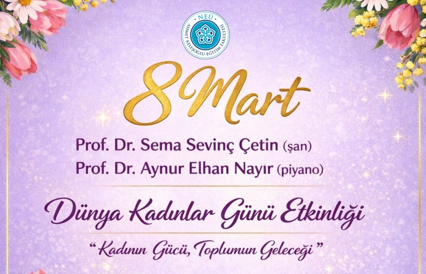 “Kadının Gücü, Toplumun Geleceği” Konseri Gerçekleştirildi