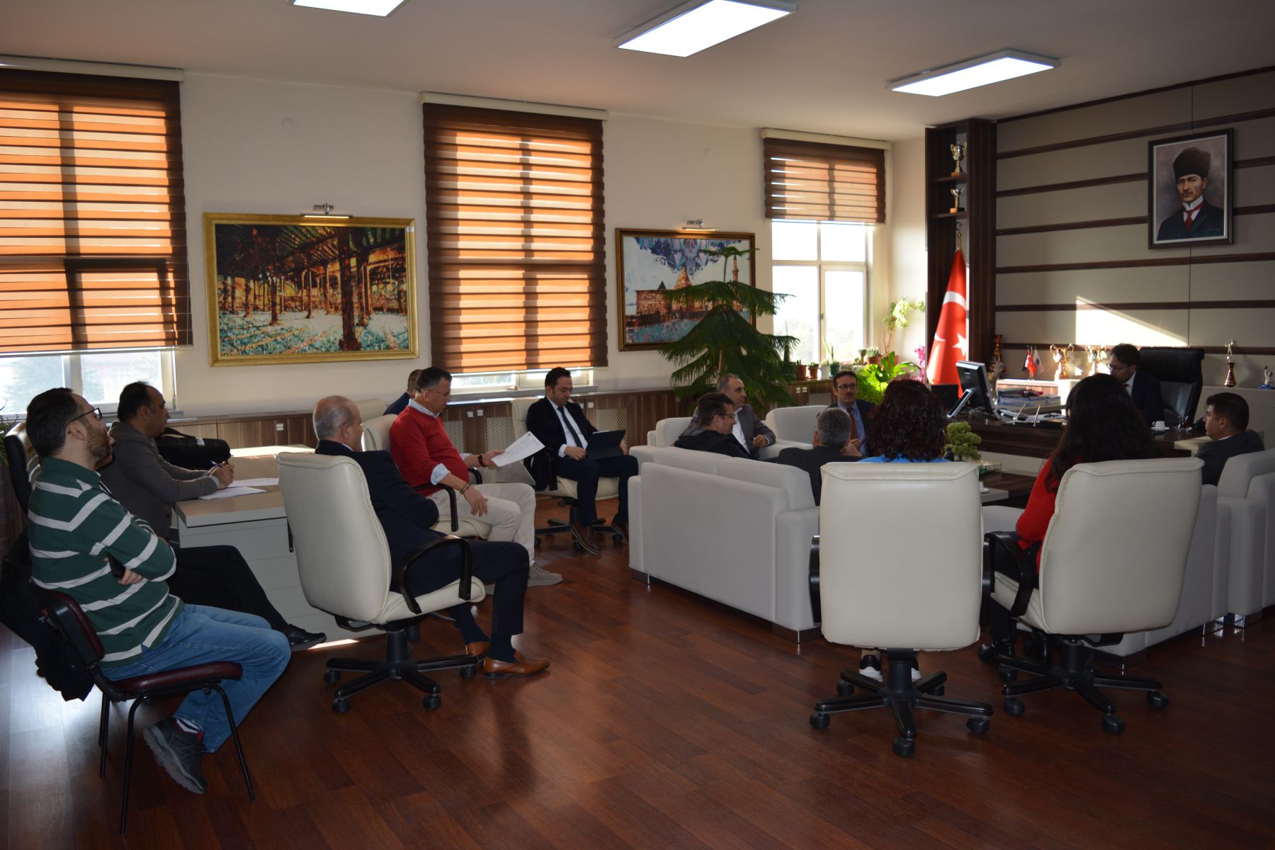 Rektörlüğümüzün YÖKAK Kurumsal Kalite Çalışmaları Kapsamında,Fakültemizde "BİRİM ÖZDEĞERLENDİRME" Toplantısı Gerçekleşmiştir.