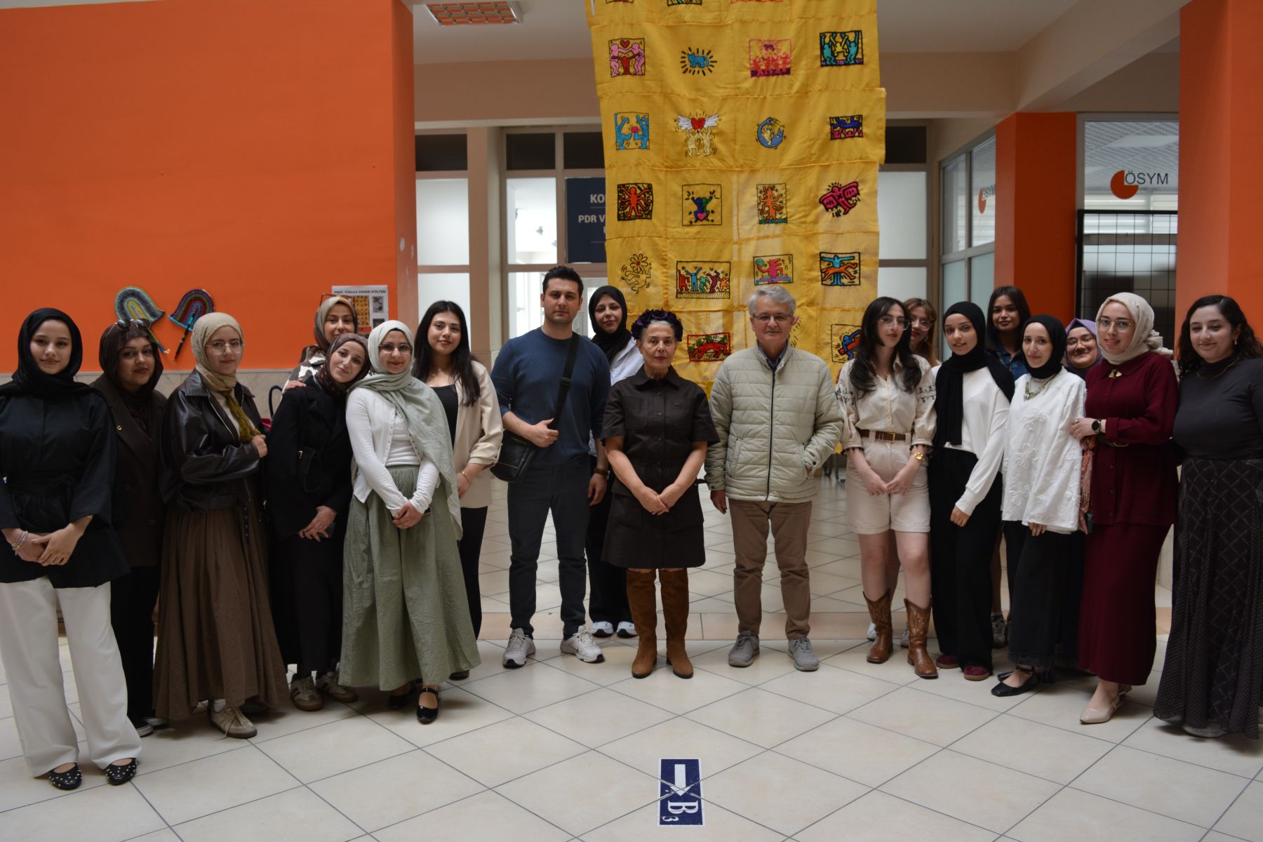 Fakültemiz Resim-İş Öğretmenliği Öğrencilerinin Sergisi Açıldı