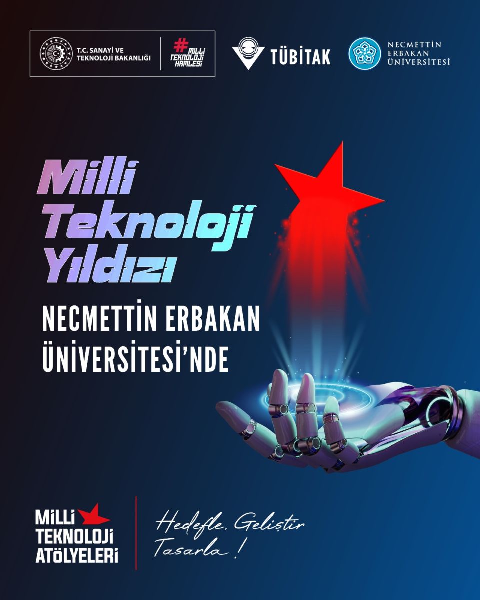 Konya Necmettin Erbakan Üniversitesi Milli Teknoloji Atölyesi kullanıma açıldı!