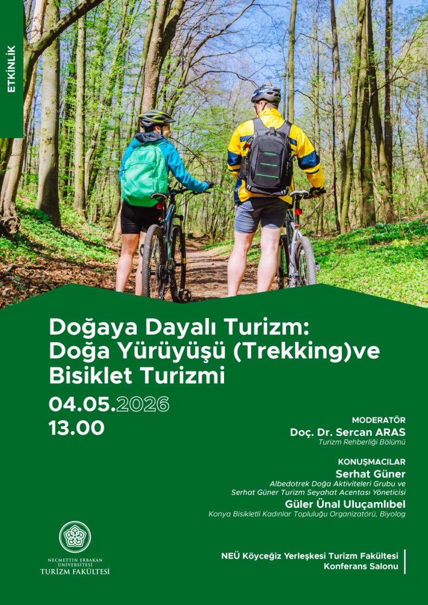 Doğaya Dayalı Turizm: Doğa Yürüyüşü (Trekking) ve Bisiklet Turizmi