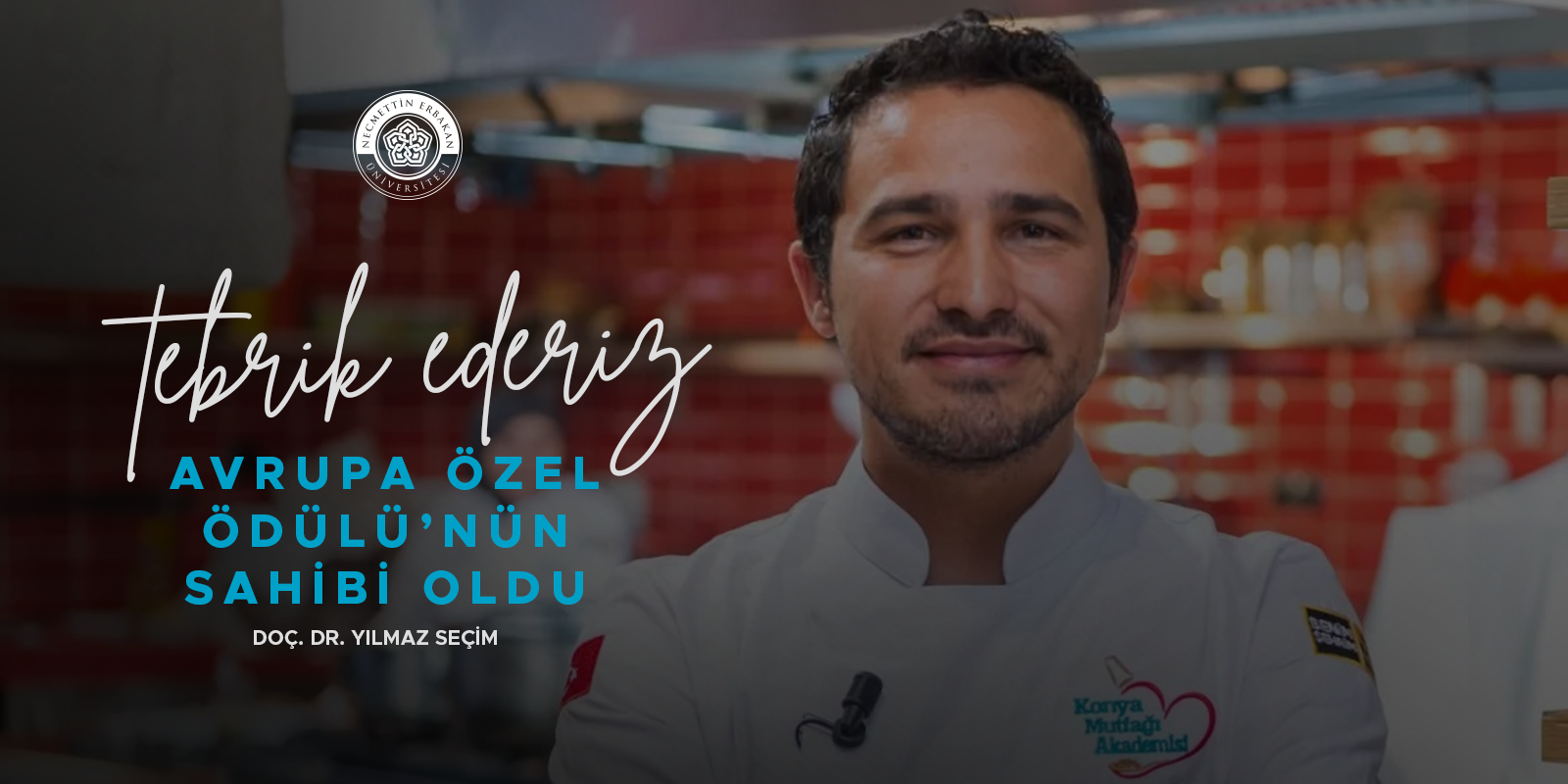 Öğretim Üyemiz Doç. Dr. Yılmaz Seçim, Gastronomi Dünyasının Oscar’ından Ödülle Döndü