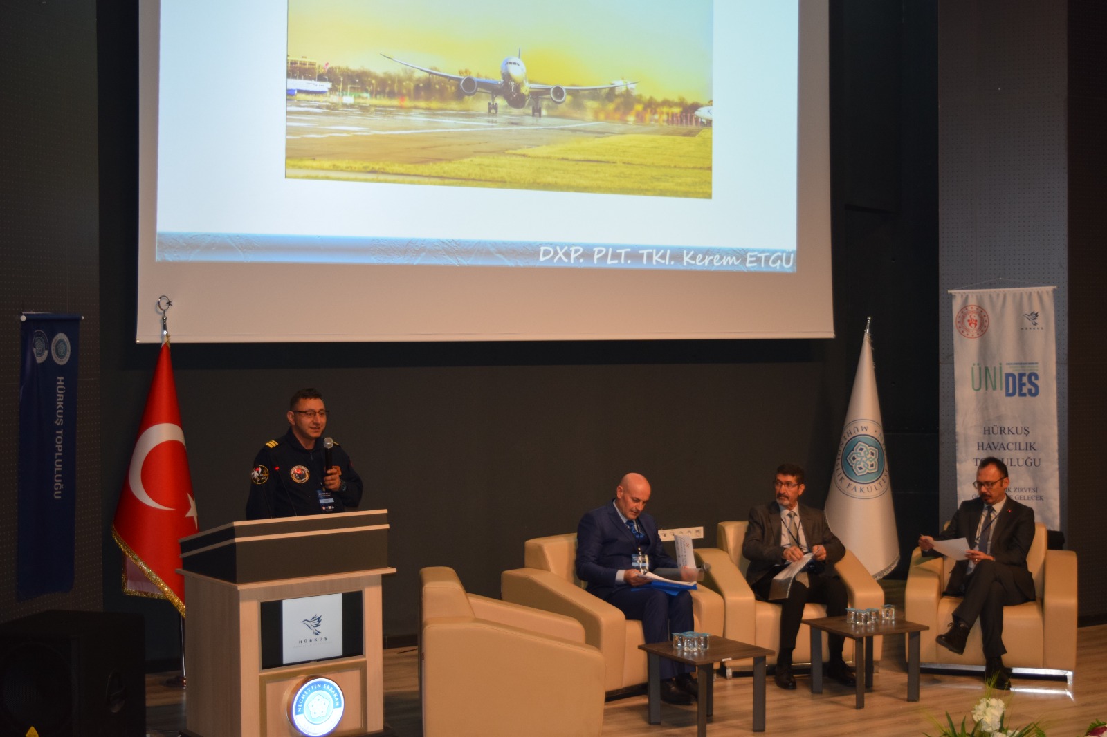 Havacılık Zirvesi: Gökyüzü ve Gelecek Söyleşisi Fakültemizde gerçekleştirildi