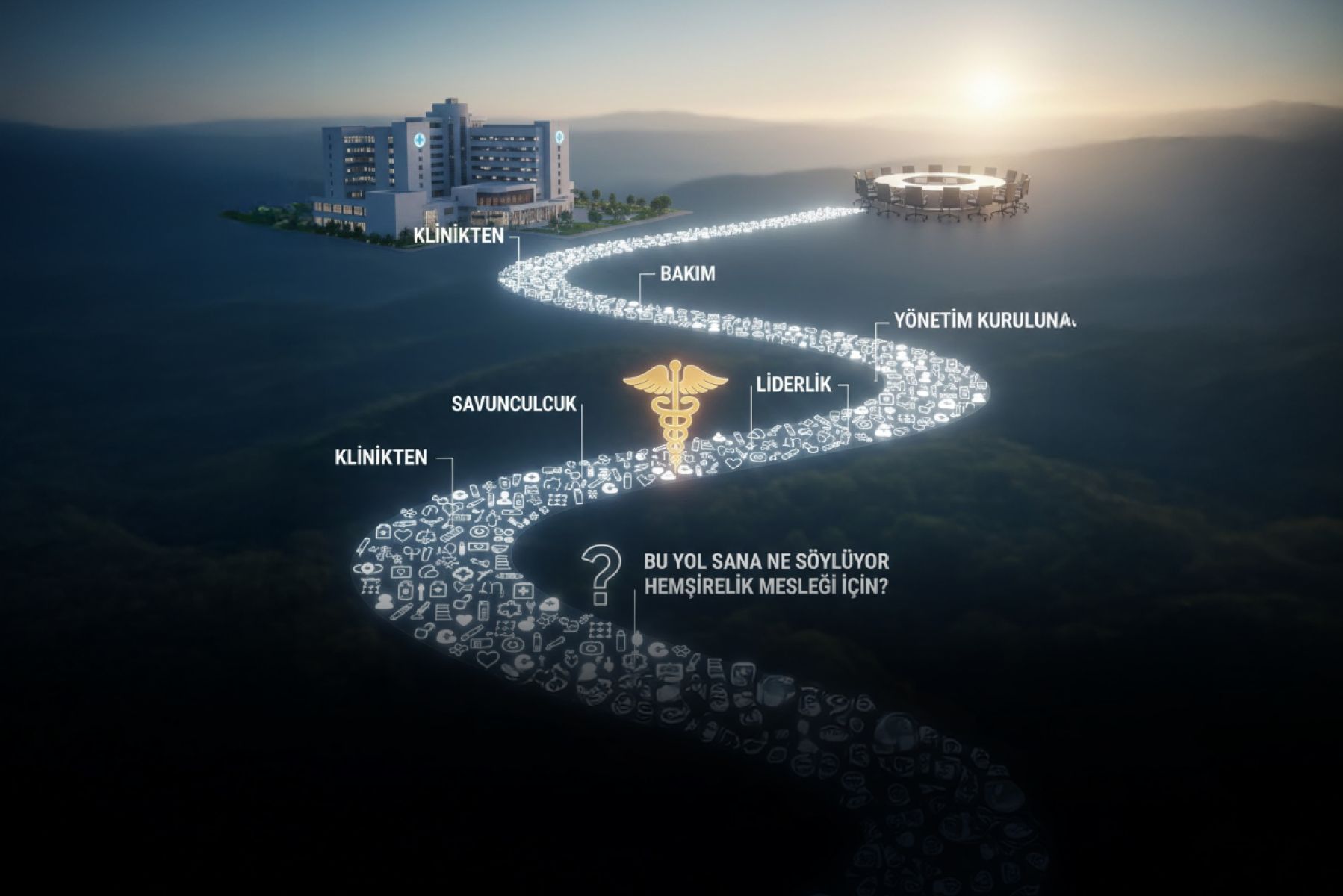 Hemşirelikte Kariyer Yolculuğu 2 - Klinikten Yönetim Kuruluna: Bu Yol Sana Ne Söylüyor?