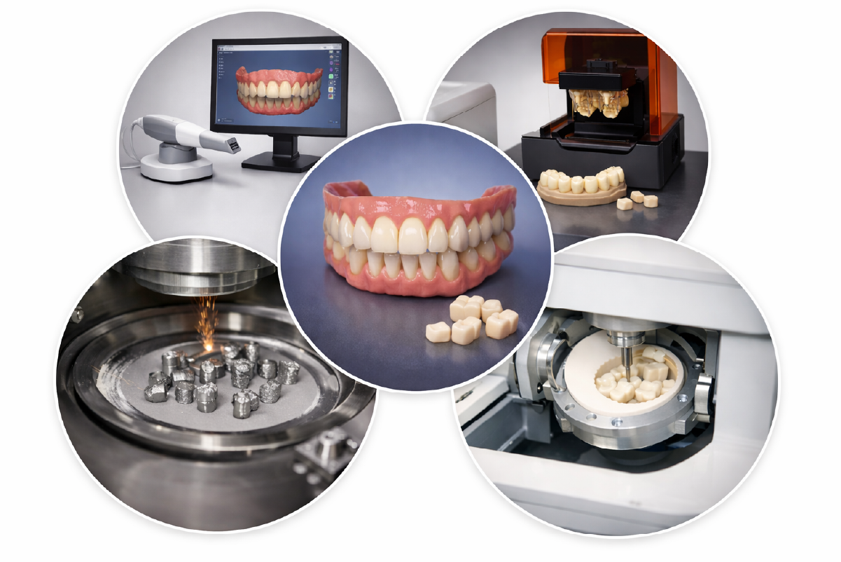 Protez Atölyesi Diş Hekimliğinde Dijital İş Akışı