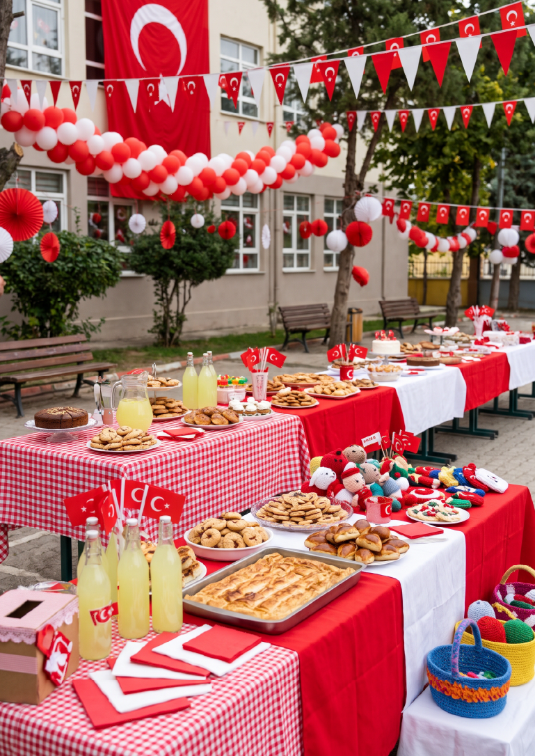 Cumhuriyet Çocukları İçin El Ele: Kermes ve Bayram Çoşkusu