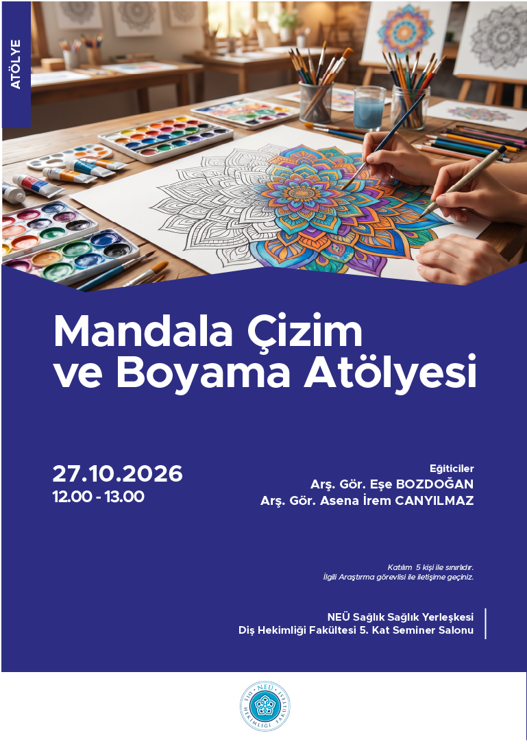 Mandala Çizim ve Boyama Atölyesi
