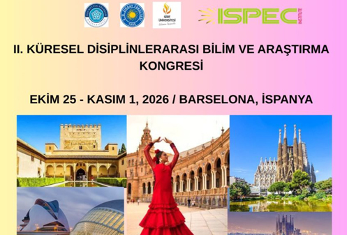 2. Küresel Disiplinlerarası Bilim ve Araştrma Kong...
